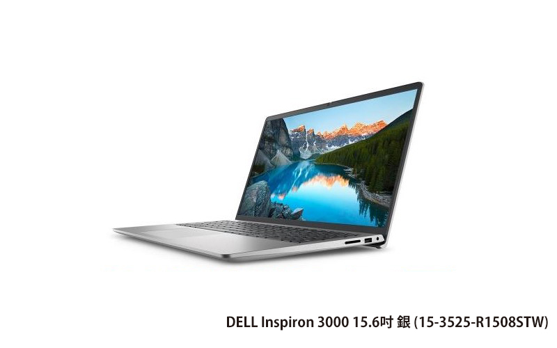 DELL Inspiron 3000 15.6吋 銀(R5-5625U/8G/256G SSD/W11) (15-3525-R1508STW)