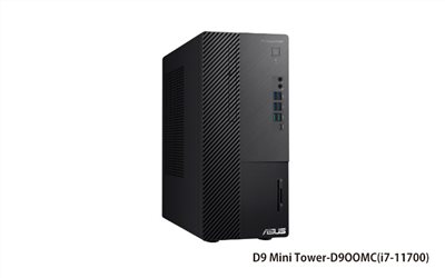 ASUS ExpertCenter D9 Mini Tower D900MC (i7-11700/16G/1TB+512G/CRD/DVDRW/WIN11Pro/500W80+/3Y)