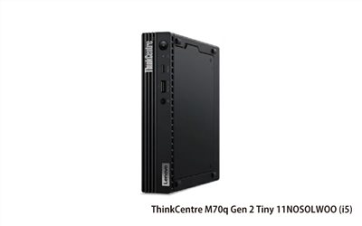 Lenovo ThinkCentre M70q Gen 2 Tiny 11N0S0LW00 迷你高效電腦 (i5-10500T/8G/1T/65W/WIN11P DG/3Y)