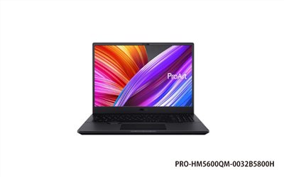 ASUS HM5600QM 商用筆記型電腦 (16 WQXGA/R7 5800H/16G*2/2T SSD/RTX3060/Win10PRO/3Y) (PRO-HM5600QM-0032B5800H)