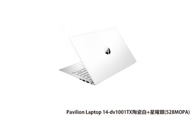 HP Pavilion Laptop 14-dv1001TX 惠普窄邊框筆電 陶瓷白+星曜銀 (i5-1155 G7/MX450 4G/16G/1TB PCIe/14吋FHD UWVA/W11) (528M0PA)