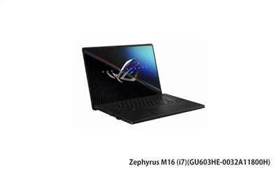 ASUS Zephyrus M16 華碩無盡黑電競筆電 (i7-11800H/16G/512G_SSD/RTX3050TI_4G/WIN10) (GU603HE-0032A11800H)